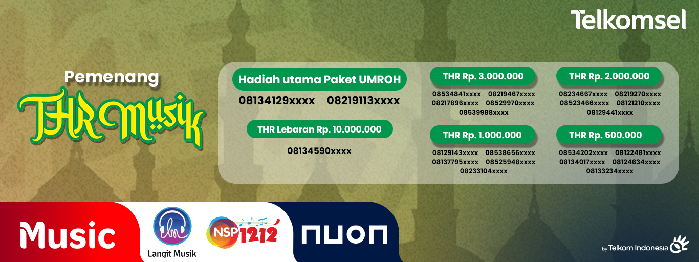 Pemenang Program THR Musik LM x NSP 2023