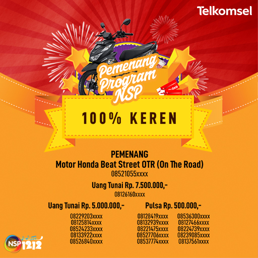 Pemenang 100% KEREN