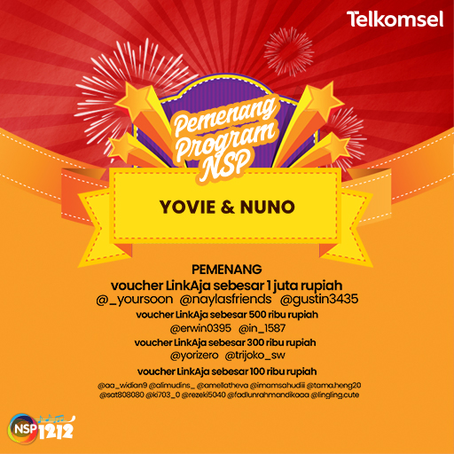 Pemenang Program NSP Yovie & Nuno