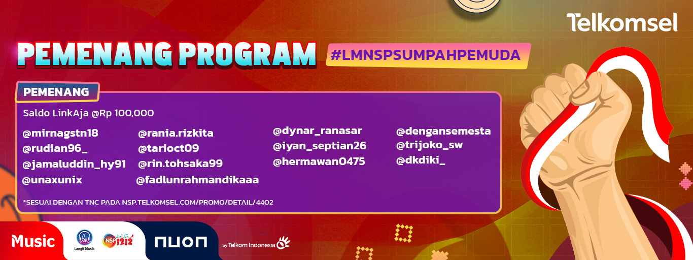 Pemenang Program Sumpah Pemuda 2023