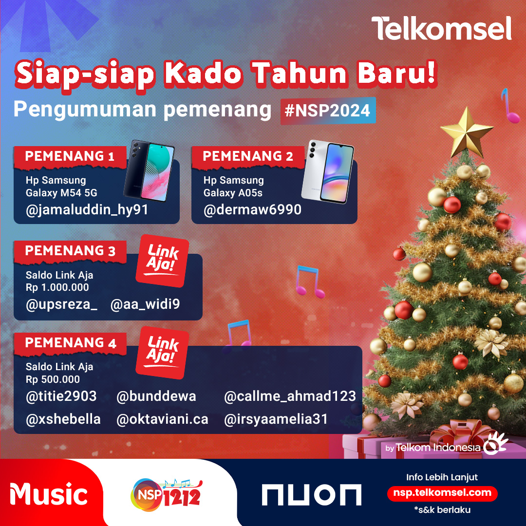 Pemenang NARU NSP 2024