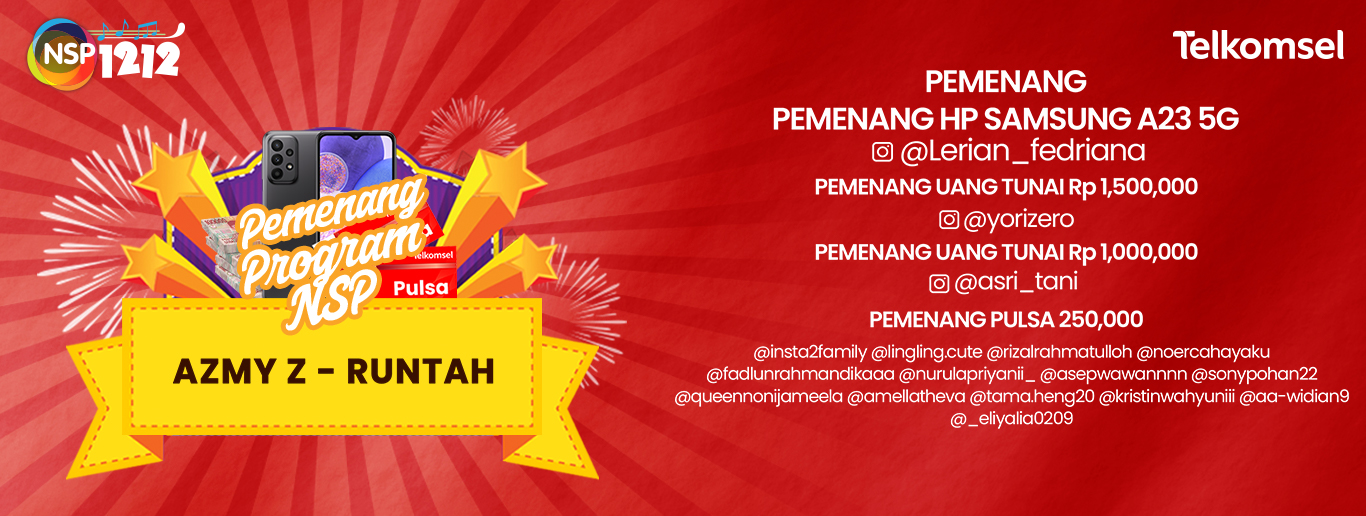 Pemenang NSP Azmy Runtah