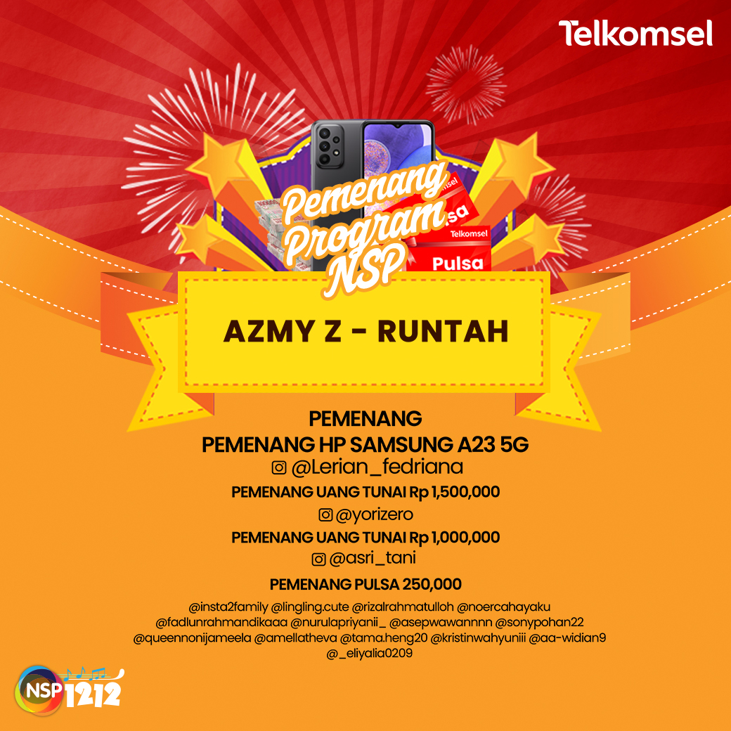 Pemenang NSP Azmy Runtah