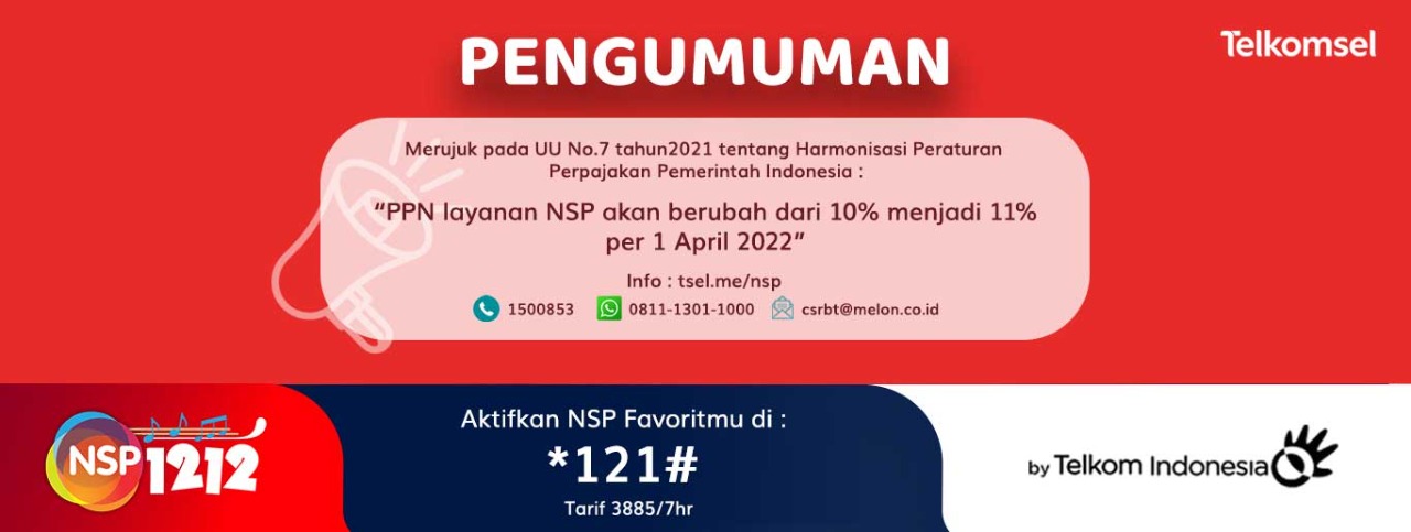 Perubahan PPN  Layanan NSP
