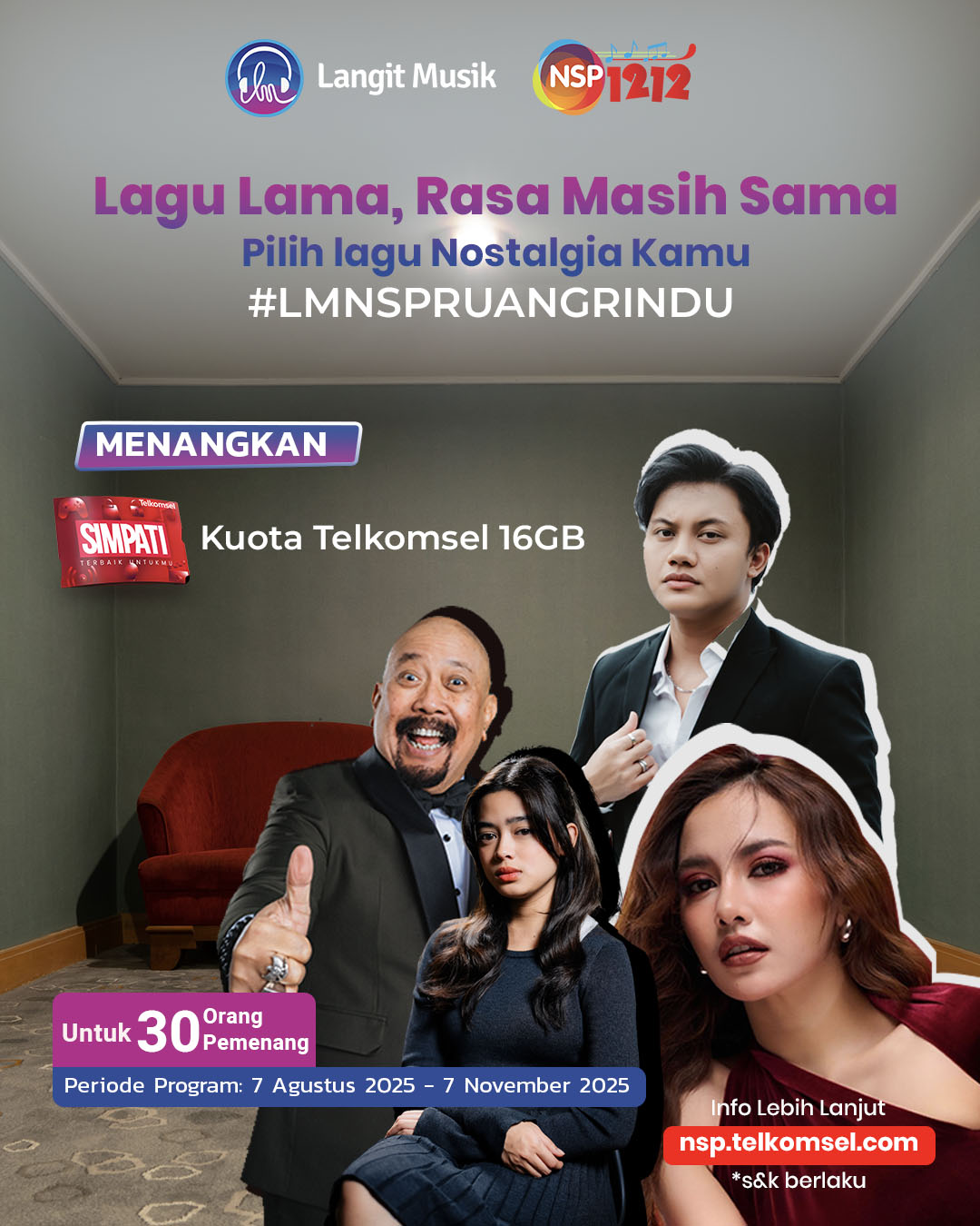Program Gabungan LM NSP Ruang Rindu