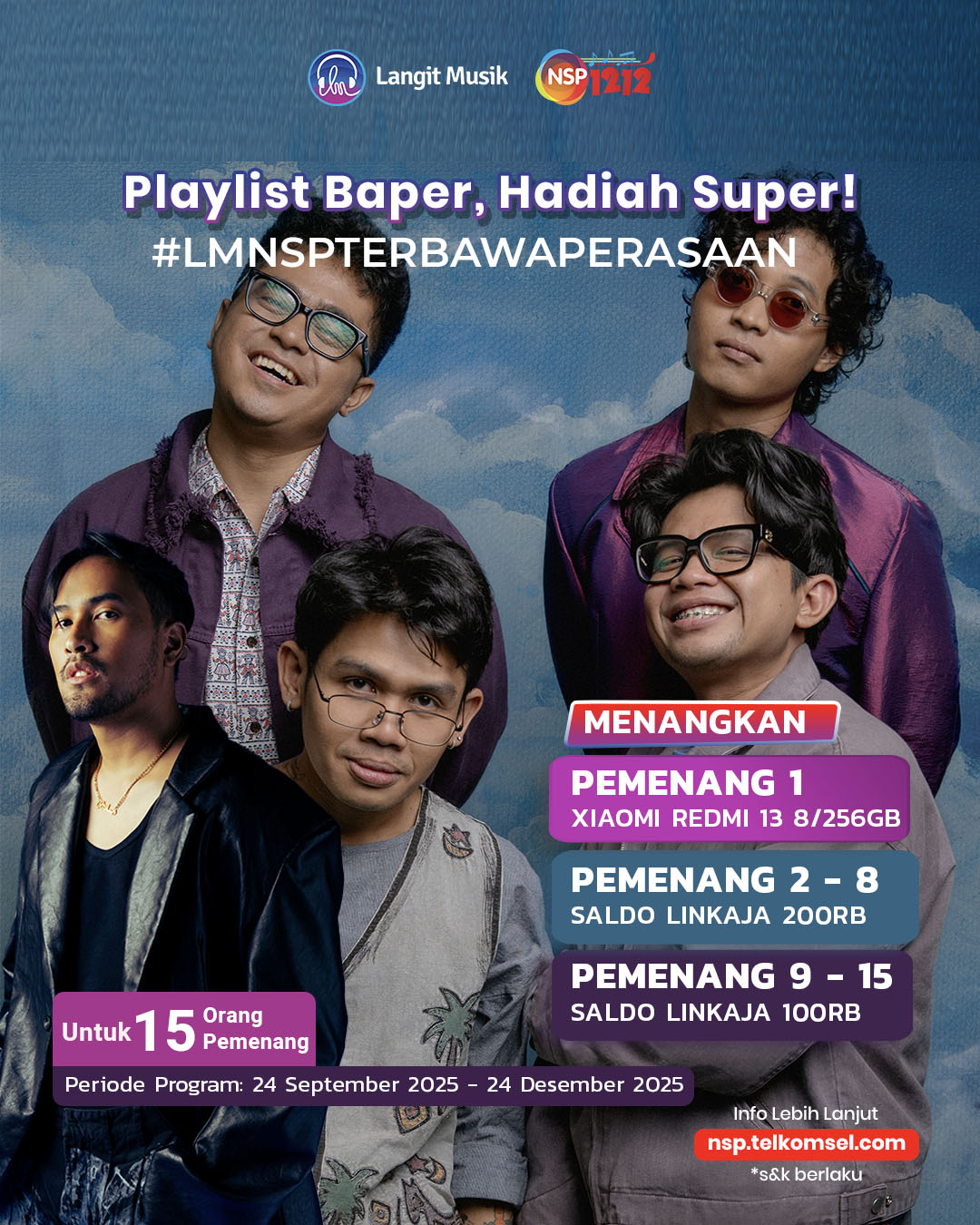 Program Gabungan LM NSP Terbawa Perasaan